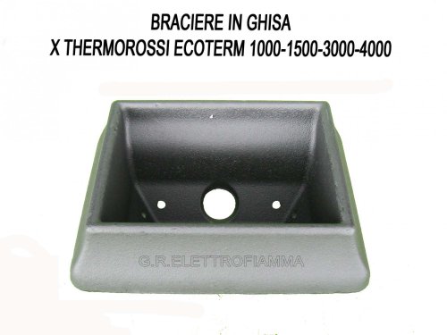 Lame Brasero Originale Thermorossi Pour Poêles Ecotherm 6000-8000 - Pièce De Rechange Compatible - 4