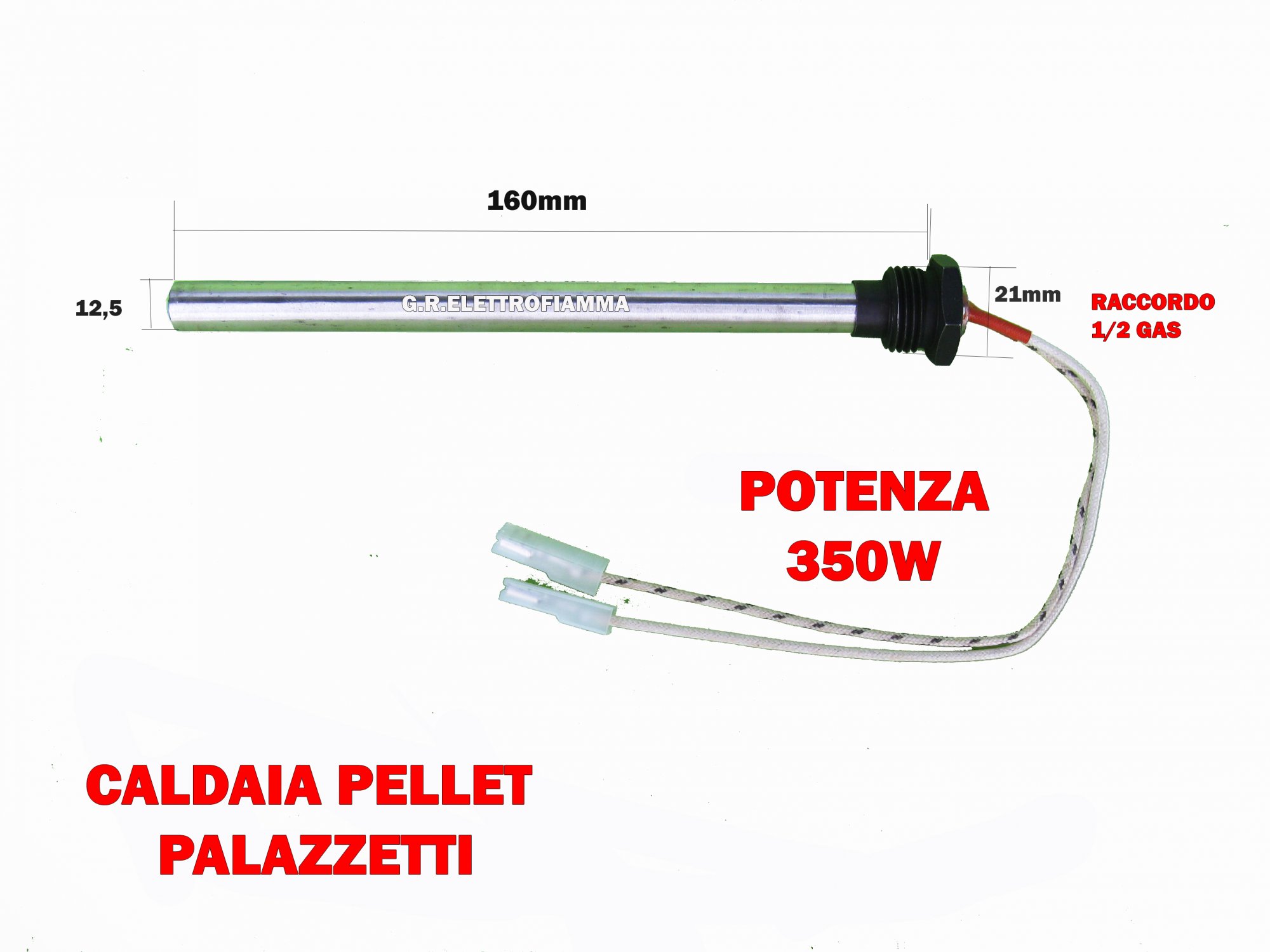 Candeletta caldaia pellet