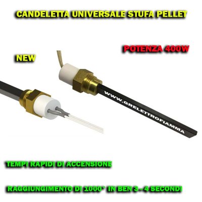 CANDELETTA PER STUFA PELLET XIANG 270W - Foto 4