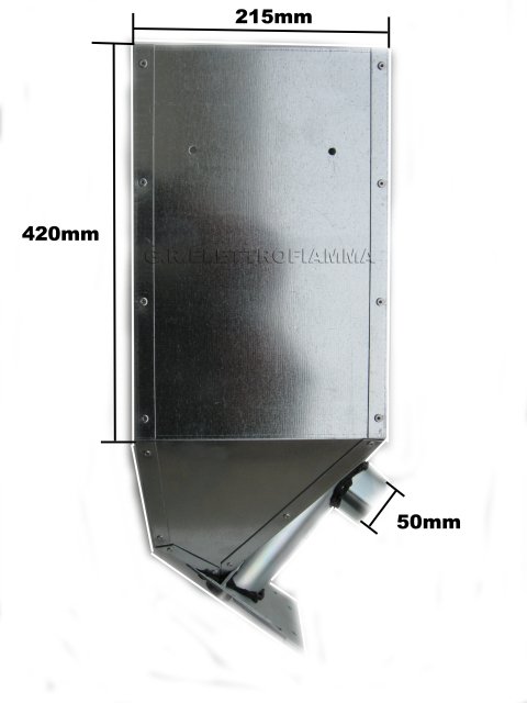 Vite Coclea Per Stufa A Pellet - 300mm - Trasportatore A Spirale Per Carico Pellet