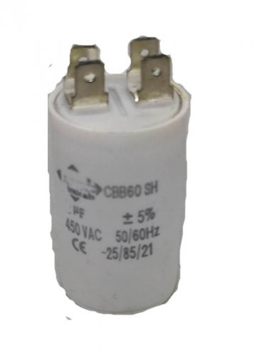 Condensatore CBB60 35uF 450V 4 Pin | Condensatore Di Avviamento E Marcia Per Motori, Pompe, Lavatrici E Frigoriferi