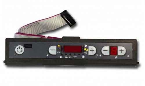 TASTIERA DISPLAY LED MICRONOVA PN005 STUFE PELLET EDILKAMIN ELLEDI EUROALPI 0025 - Foto 5