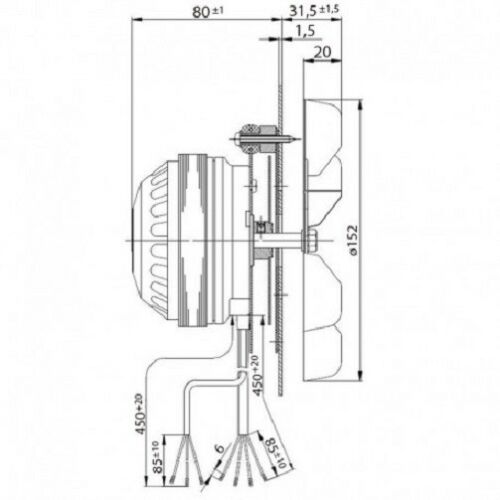 Extractor De Humos ECOFIT 2RECA3 Para Estufa De Pellets | Con Encoder R2E150 KARMEK CADEL