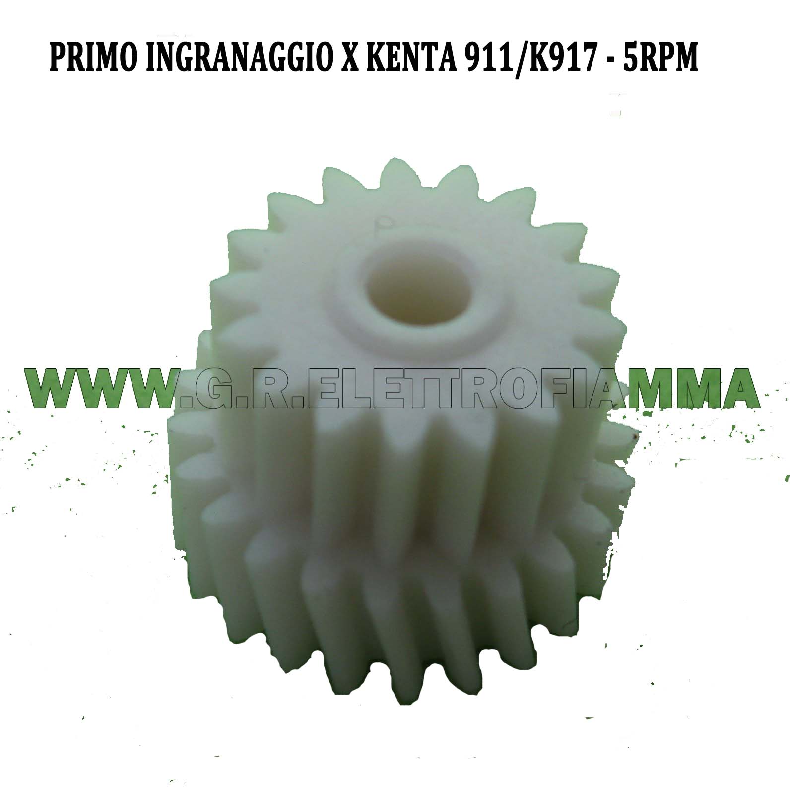 MOTORIDUTTORE PELLET KENTA 5RPM K911 INGRANAGGI IN FERRO