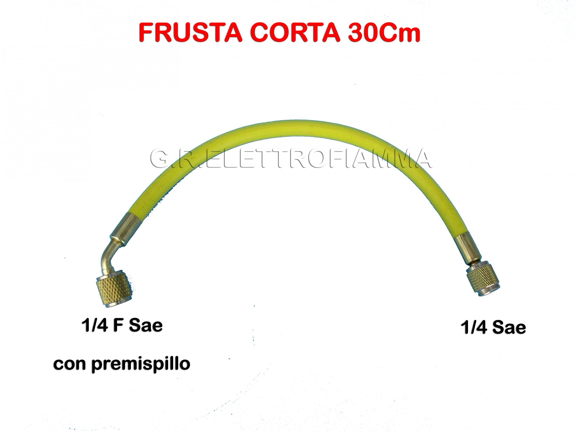Adattatore Per Manometro Aria Condizionata - 5/16" A 1/4" SAE - Per Refrigeranti R32/R410A/R22 - In Ottone - Foto 11