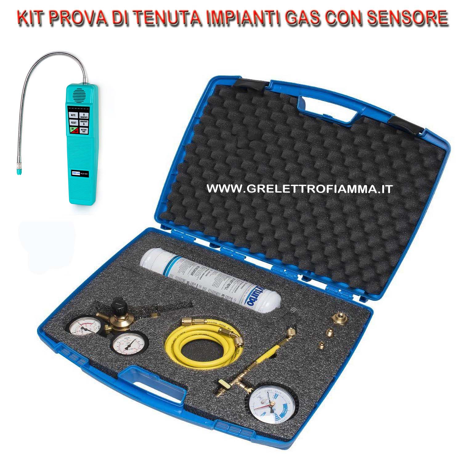 Smart tester per impianti gas R410 R410a in metallo Smart tester per impianti gas R410 R410a in metallo
