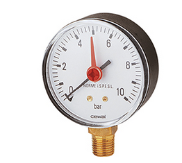 Manometro 10 Bar Con Indice Di Massima Diametro Dn 63mm Radiale - Foto 11