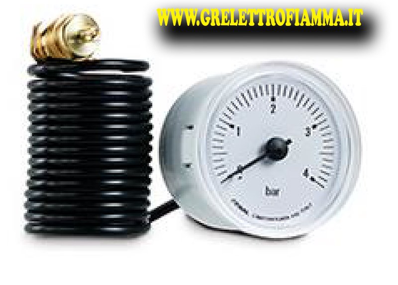 Manometro Pressione Acqua DOJA Barcelona 0-10 Bar - Per Impianti Idraulici, Caldaie E Sistemi Acqua Potabile