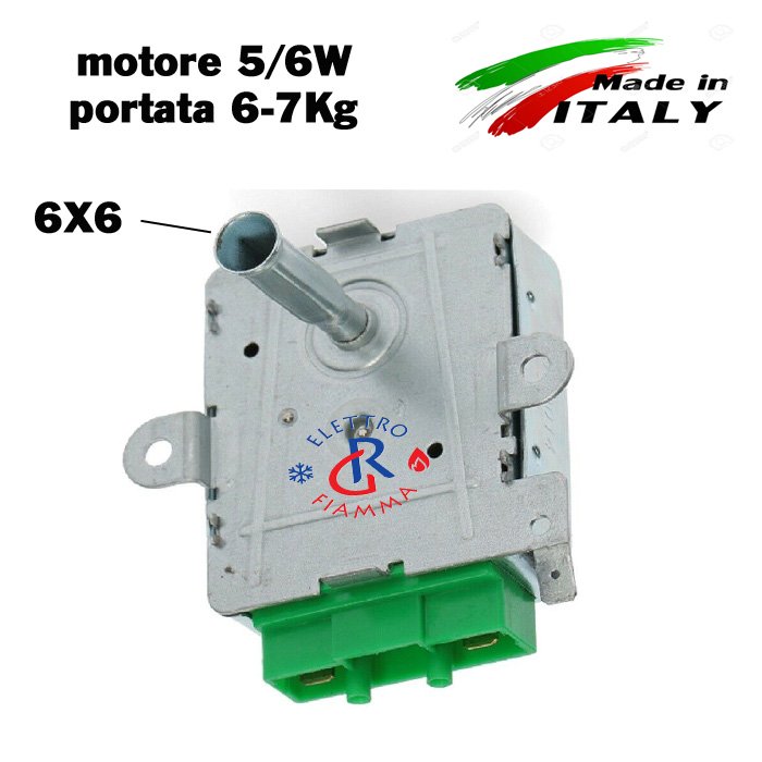 MOTORE MOTORINO GIRARROSTO 6W ELETTRICO 220V PER BARBECUE CAMINETTO - 11