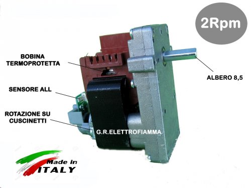 Kenta Getriebemotor K9117156 – 40 Mm Welle, 5 U/min, 220V Für Pelletöfen