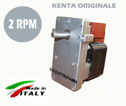 Motoriduttore Kenta K9117057 Per Stufe A Pellet - 2rpm, Albero 8.5mm, Coppia 33Nm - Foto 12