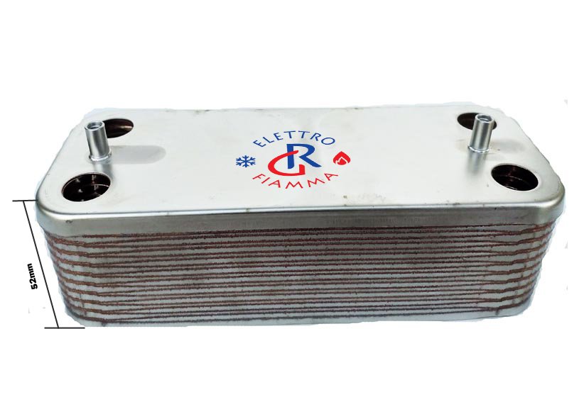 HEAT EXCHANGER TO PELLET GAS BOILER PLATES