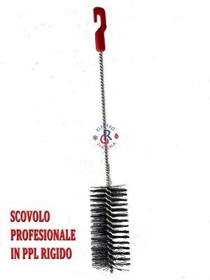 Prolunga Flessibile In Acciaio Inox Per Pulizia Stufe A Pellet - 6 Metri, Curvatura 90&deg; - BARETTO