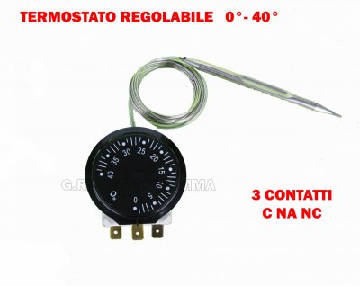ILSA TERMOMETRO PER FRIGORIFERO O FREEZER IN ACCIAIO INOX