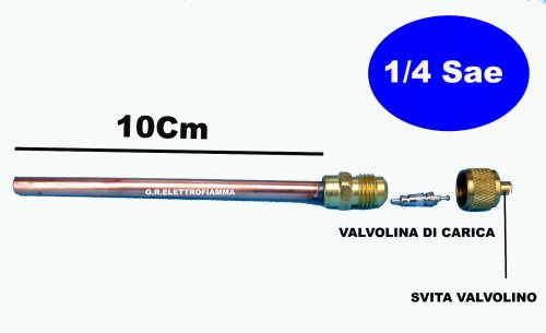 Tsadeer Valvola a Sfera Compatta Ad Angolo 1/4 di Pollice SAE, Valvola di Chiusura del Refrigerante R410A R134A del Condizionatore D'Aria, 3 Valvole di Chiusura R410A R134A