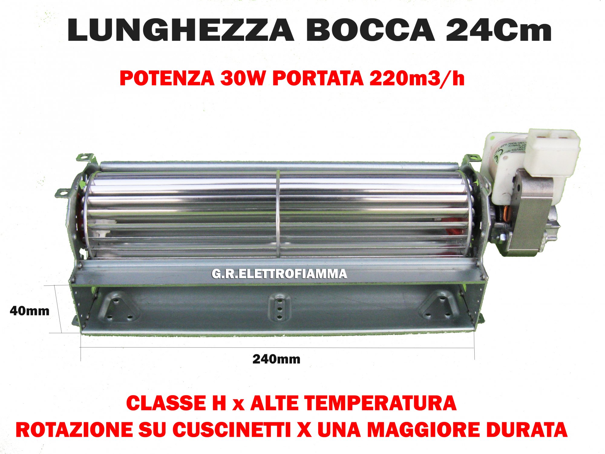 VENTOLA VENTILATORE TANGENZIALE COPREL FFR240/20-3ASC